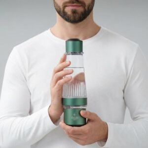 H+ Molecular Hydrogen Infusing Water Bottle with MRET Technology