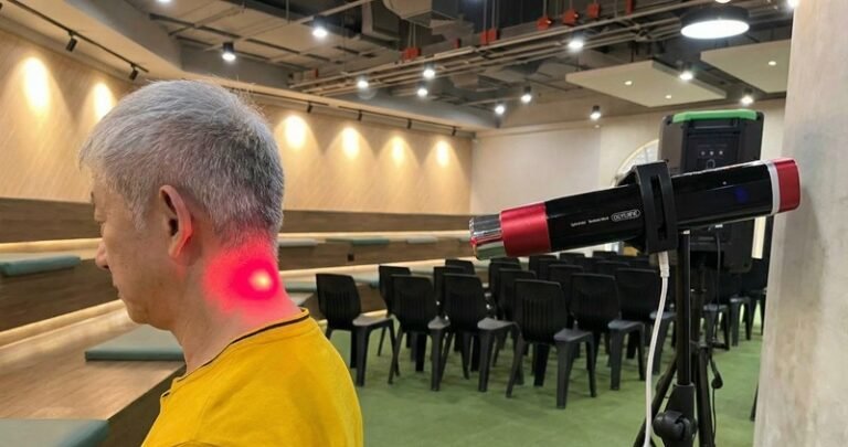 olylife wand being used