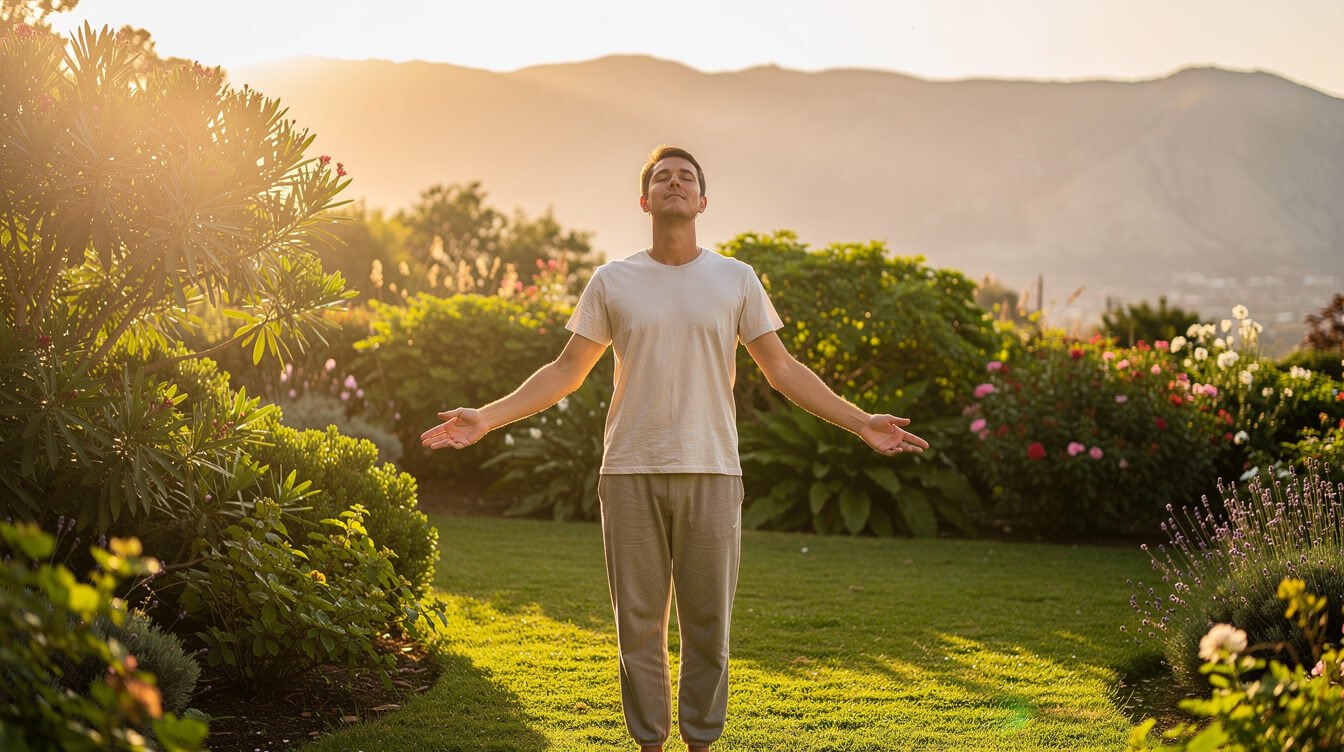 breathwork wellness journey in nature