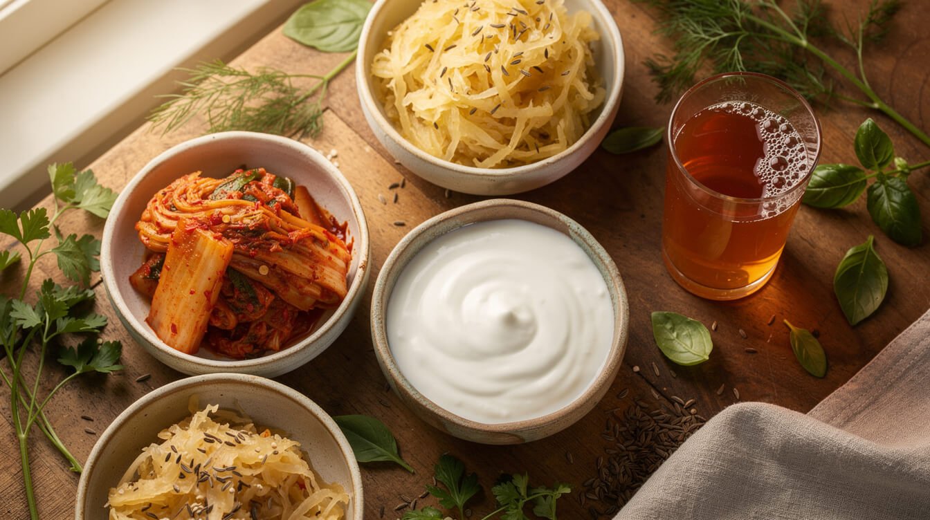 fermented foods and healing foods for gut health