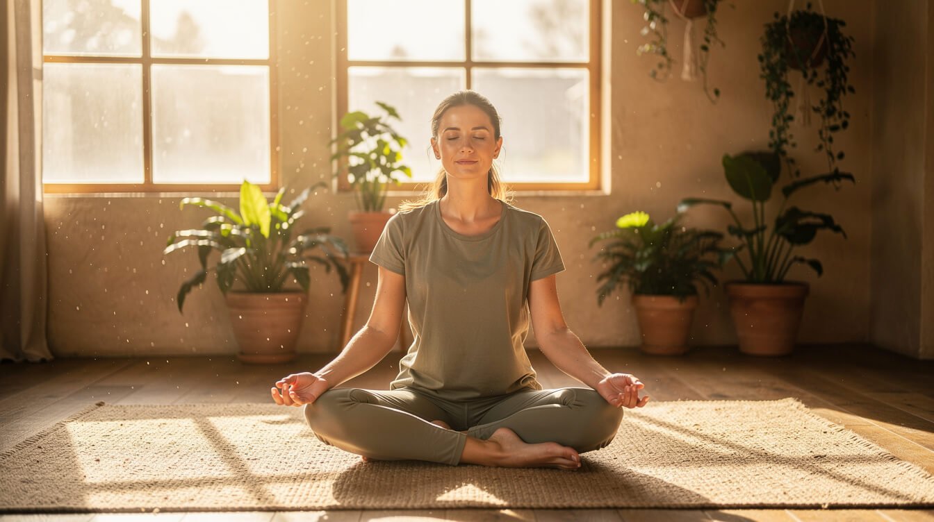 person choosing PEMF frequency for wellness goals
