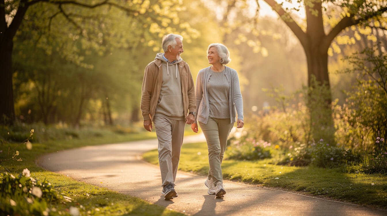 walking for joint health and bone density