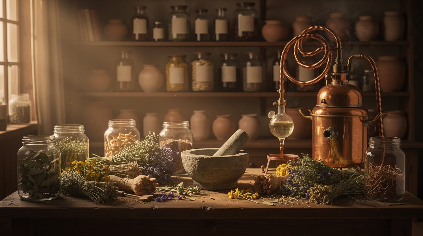 aromatherapy benefits through ancient botanical traditions