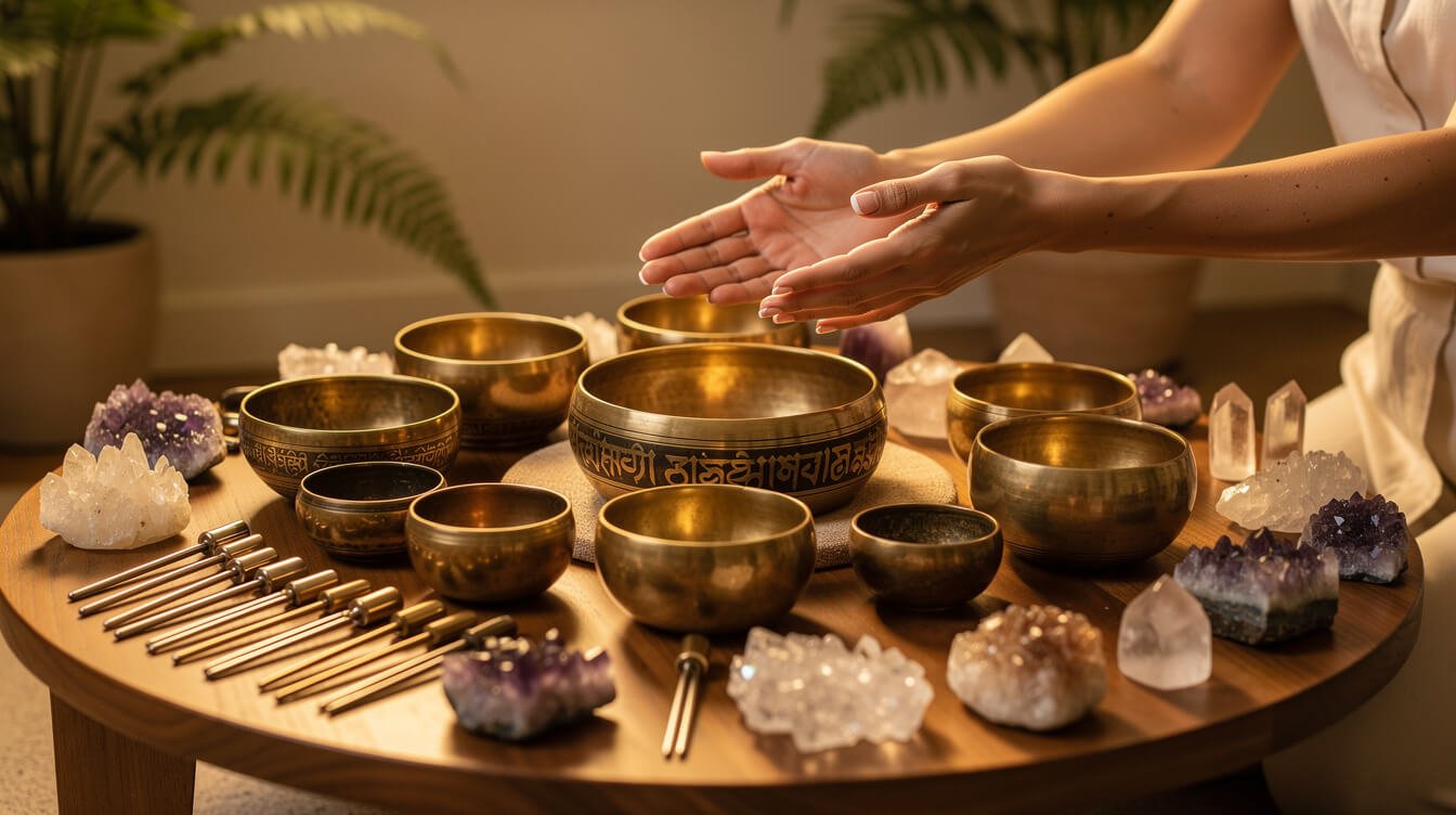 công cụ trị liệu bằng âm thanh và công nghệ tần số chăm sóc sức khỏe hiện đại