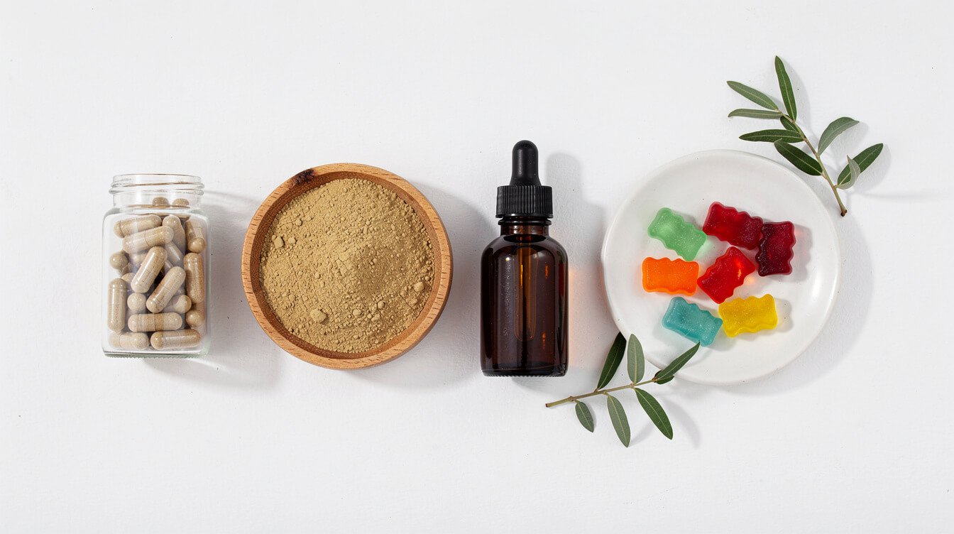 types and forms of ashwagandha supplements