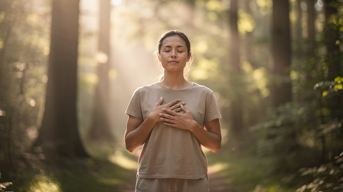 呼吸技巧可緩解壓力,放鬆身心