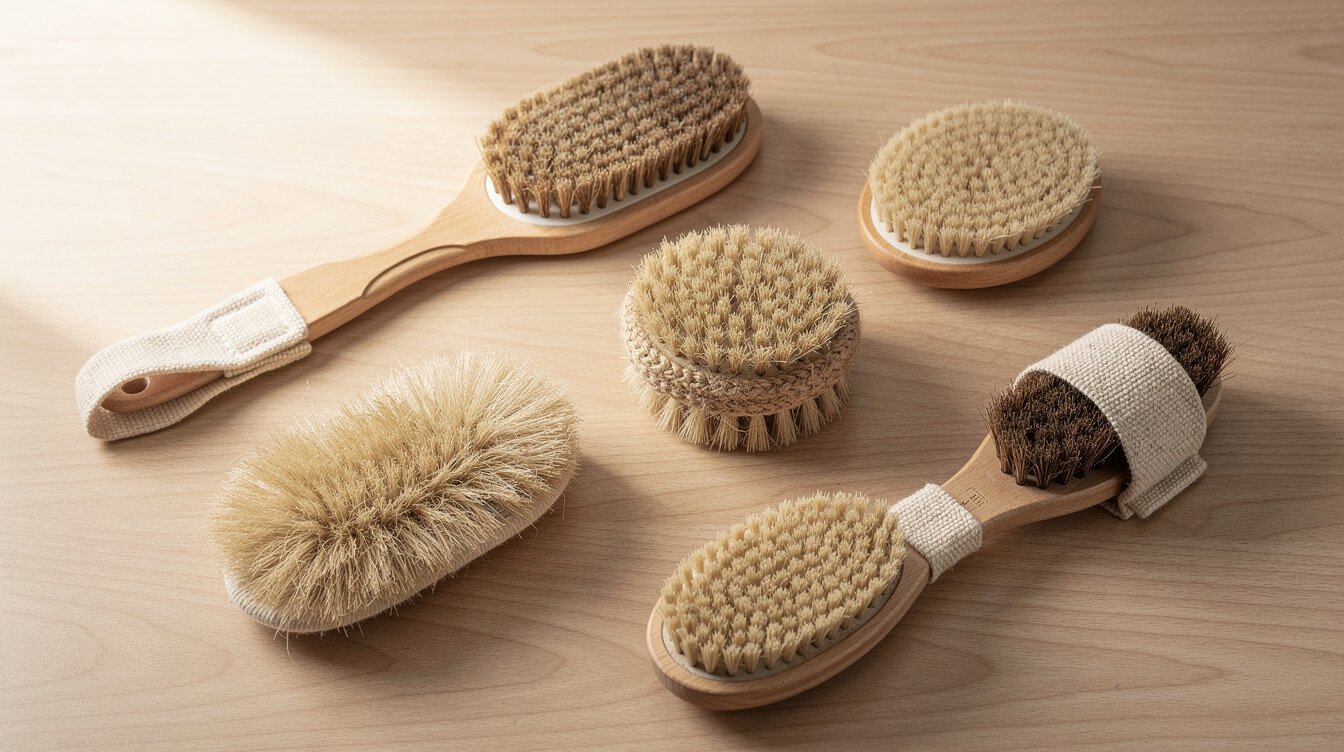 choosing the right natural bristle dry brush