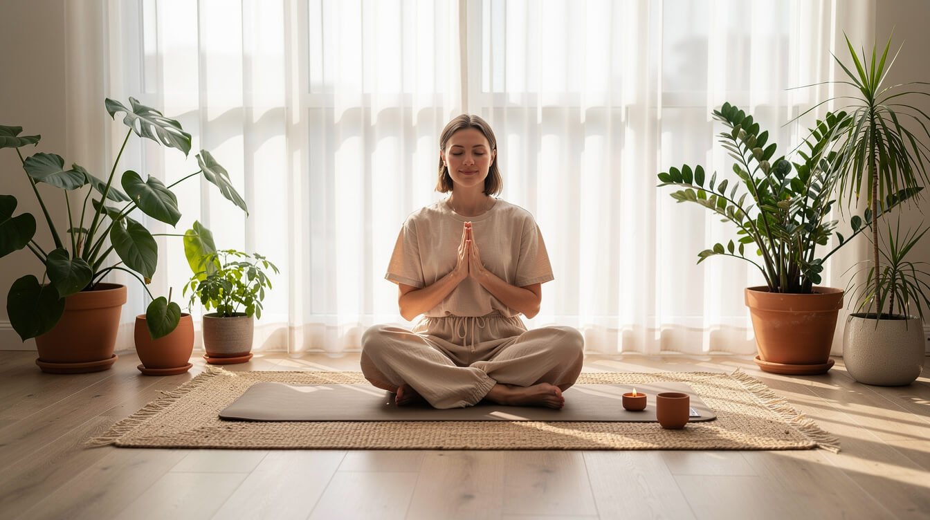 indoor grounding wellness practice