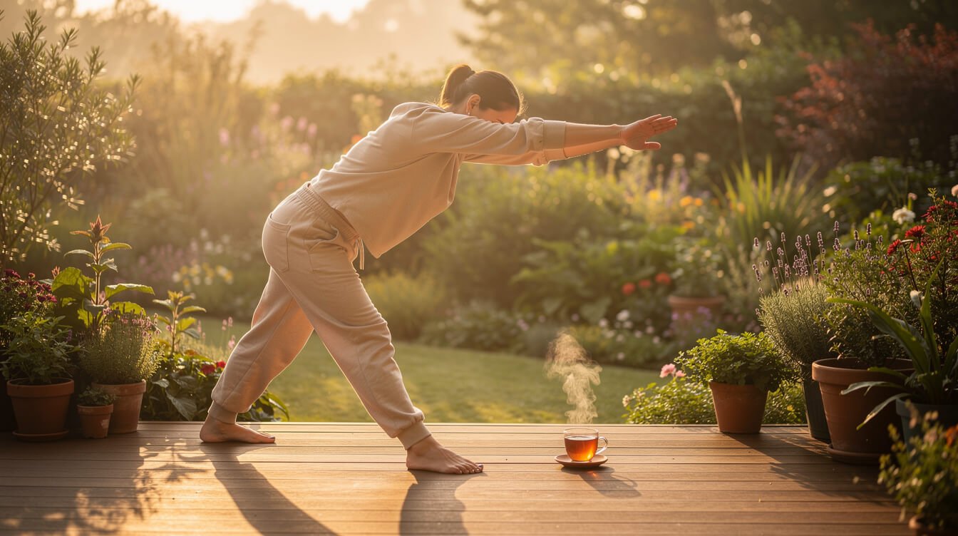 daily grounding routine for wellness