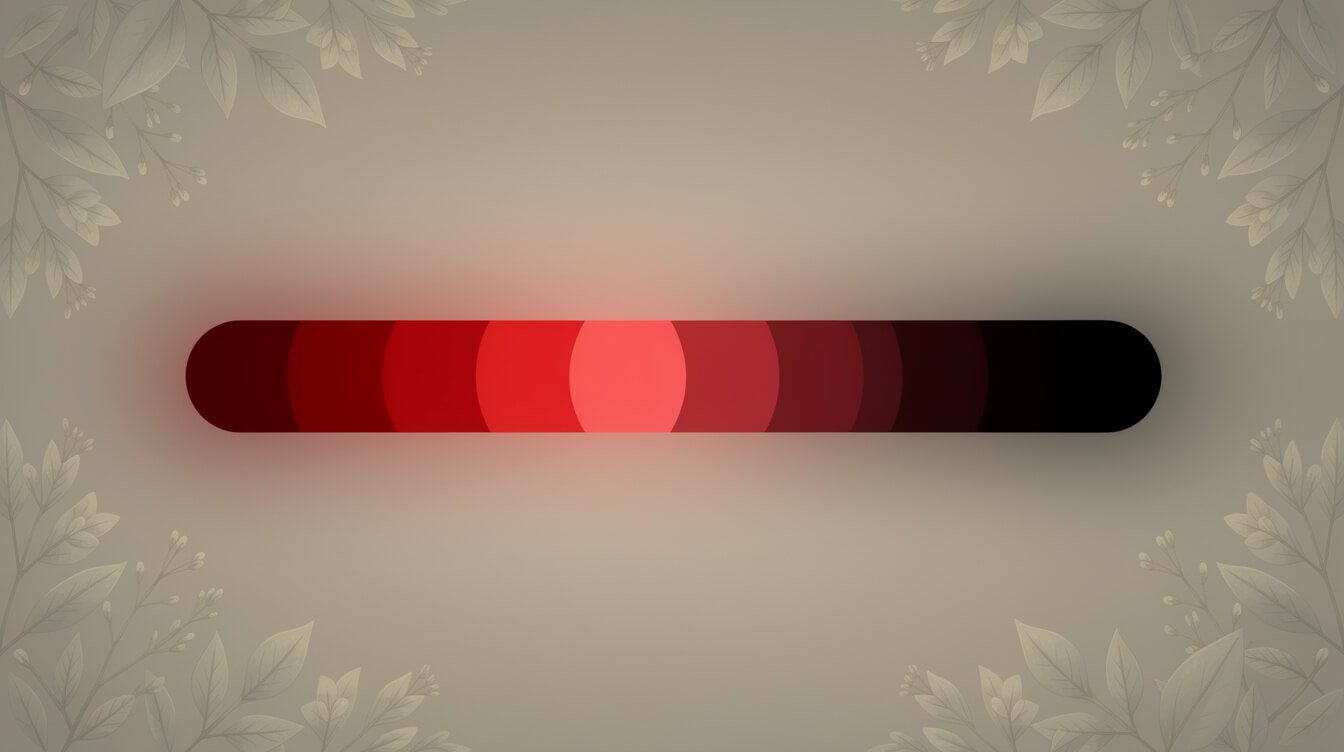red light vs near-infrared wavelength spectrum comparison