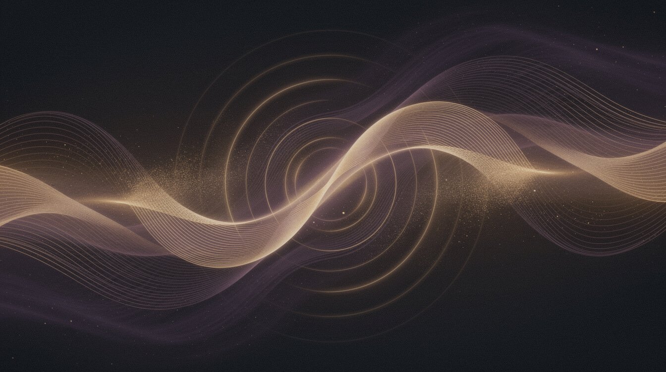 Biểu đồ tần số Solfeggio thể hiện chín âm thanh chữa lành.
