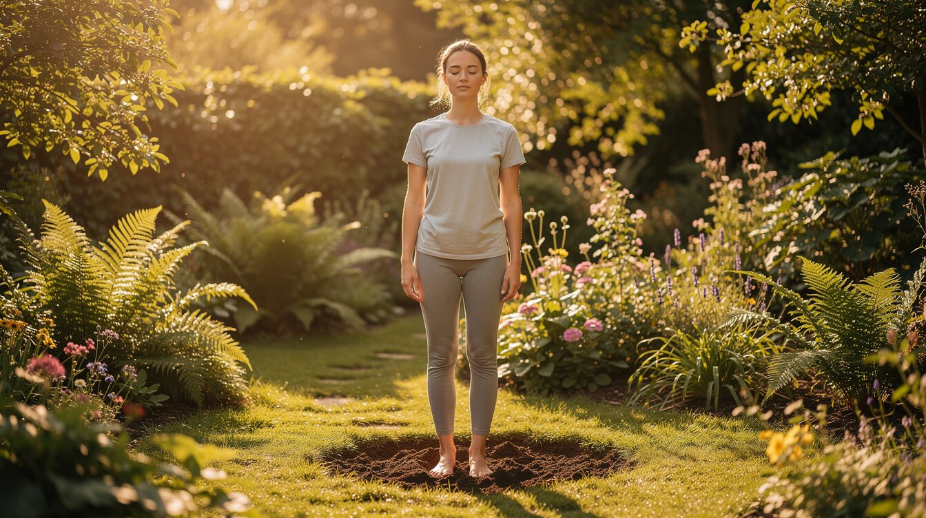 grounding barefoot outdoors, a natural alternative to earthing sheets