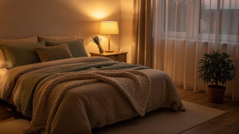 Preparación del domingo: 5 maneras sencillas de preparar tu dormitorio para dormir mejor en otoño.