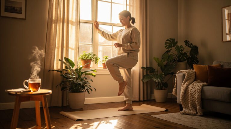 Mẹo Thứ Ba: Thực hiện 2 phút mỗi giờ để hỗ trợ tuần hoàn máu mùa thu này